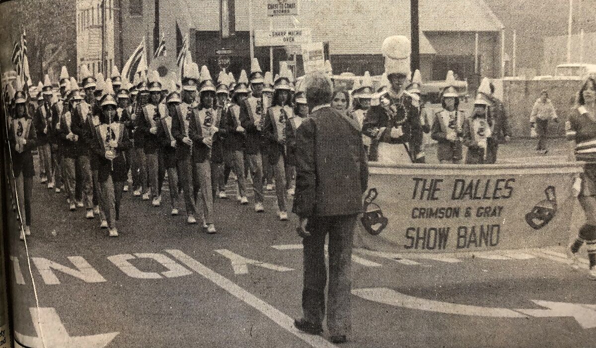 The Dalles Crimson & Gray Show Band 1981